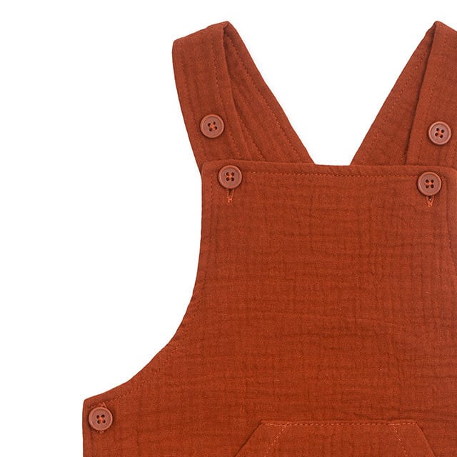 Salopette Wrinkled Rust