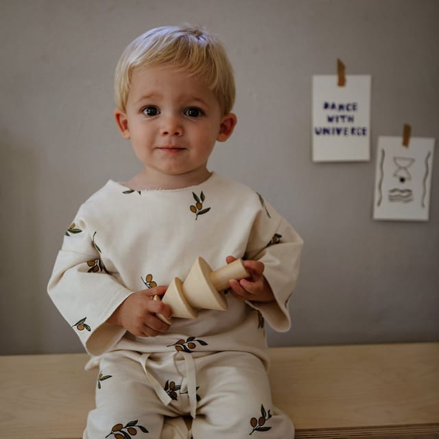Sweatshirt + Broekje Olive Tree