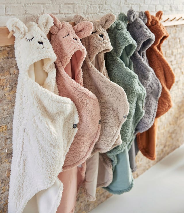 Wikkeldeken Bunny Ash Green