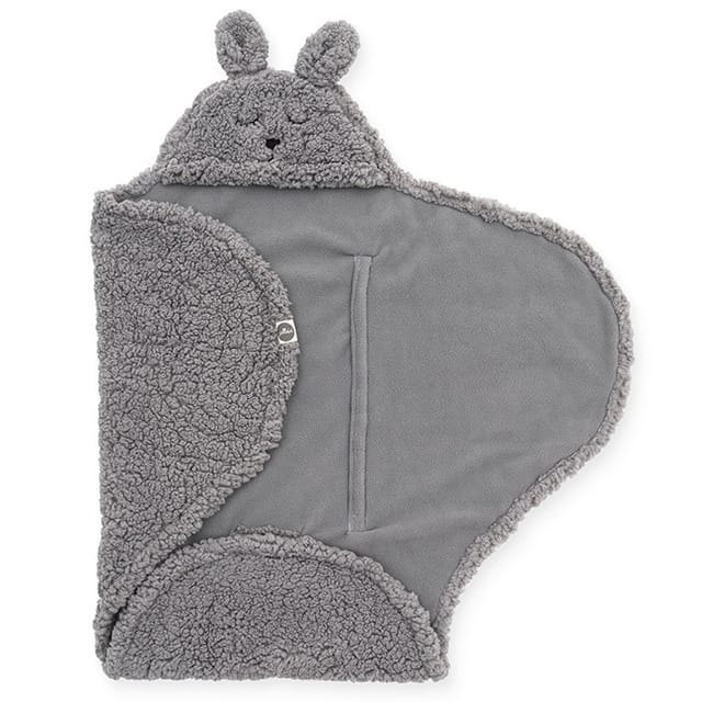 Wikkeldeken Bunny Grey