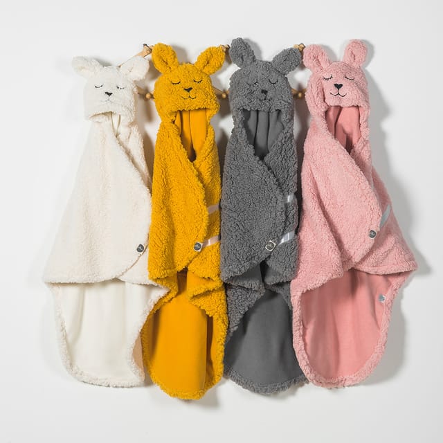 Wikkeldeken Bunny Mustard