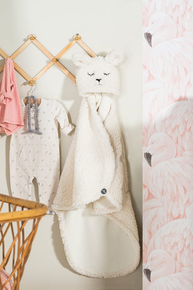 Wikkeldeken Bunny White